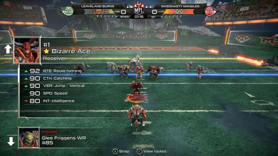 Скриншот 7 из Mutant Football League: Sinsonasty Mangles