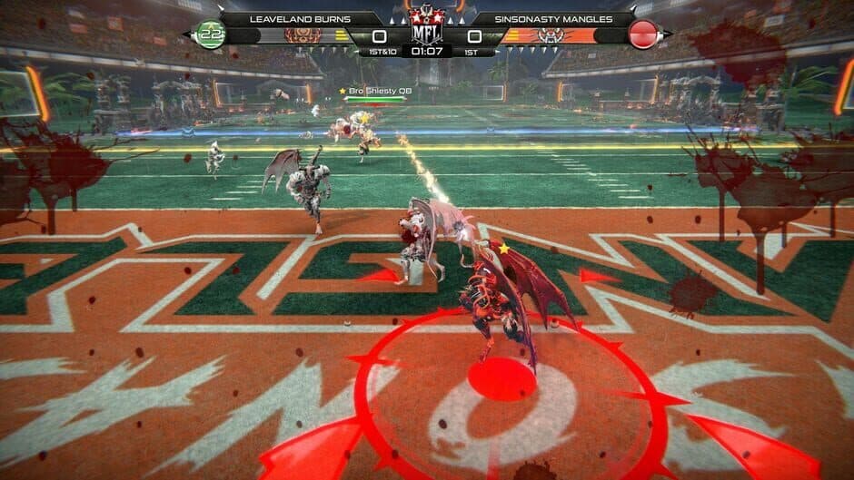 Скриншот 8 из Mutant Football League: Sinsonasty Mangles