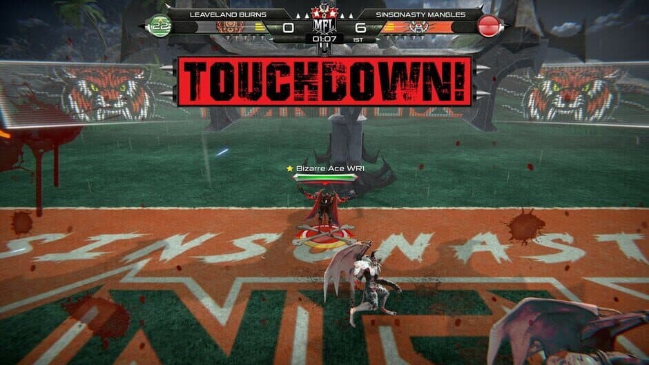 Скриншот 1 из Mutant Football League: Sinsonasty Mangles