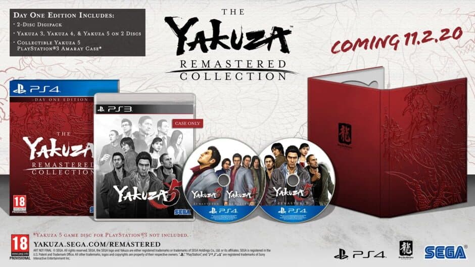 Скриншот 1 из The Yakuza Remastered Collection: Day One Edition