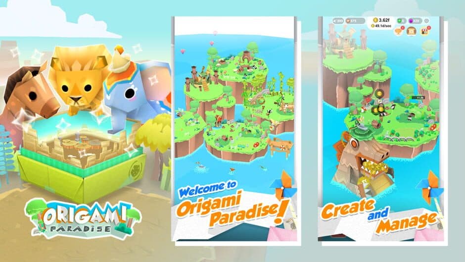Скриншот 2 из Origami Paradise