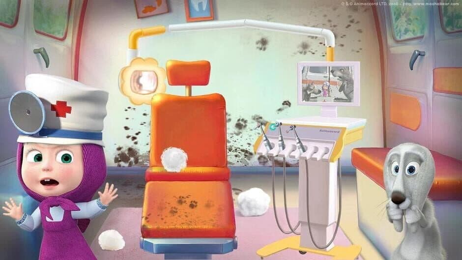 Скриншот 2 из Masha and the Bear: Dentist