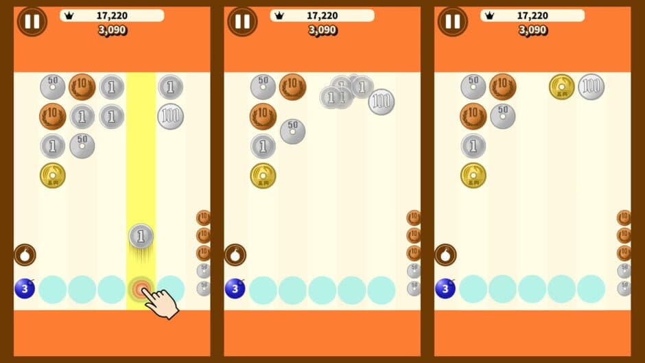 Скриншот 1 из Shoot Coin Yen: Exchange Puzzle