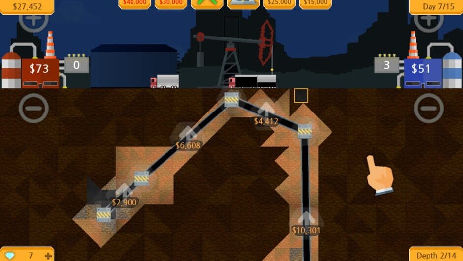 Скриншот 3 из Petroleum Explore: Drill & Sell