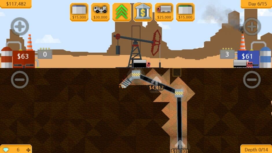 Скриншот 1 из Petroleum Explore: Drill & Sell