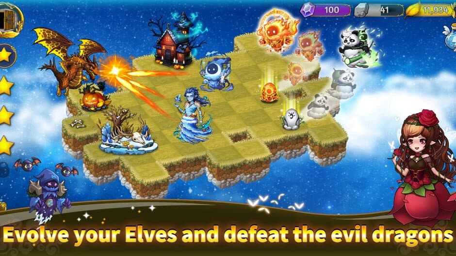 Скриншот 6 из Dragon & Elfs