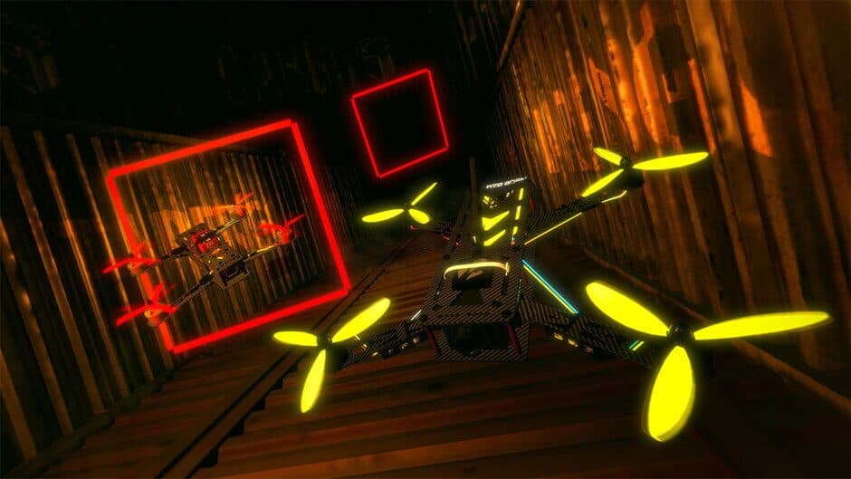Скриншот 3 из Drone Race Simulator Pilot Flight School Airplane Games Jet 2023