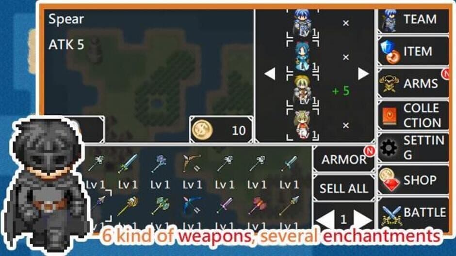 Скриншот 4 из Unlimited Skills Hero