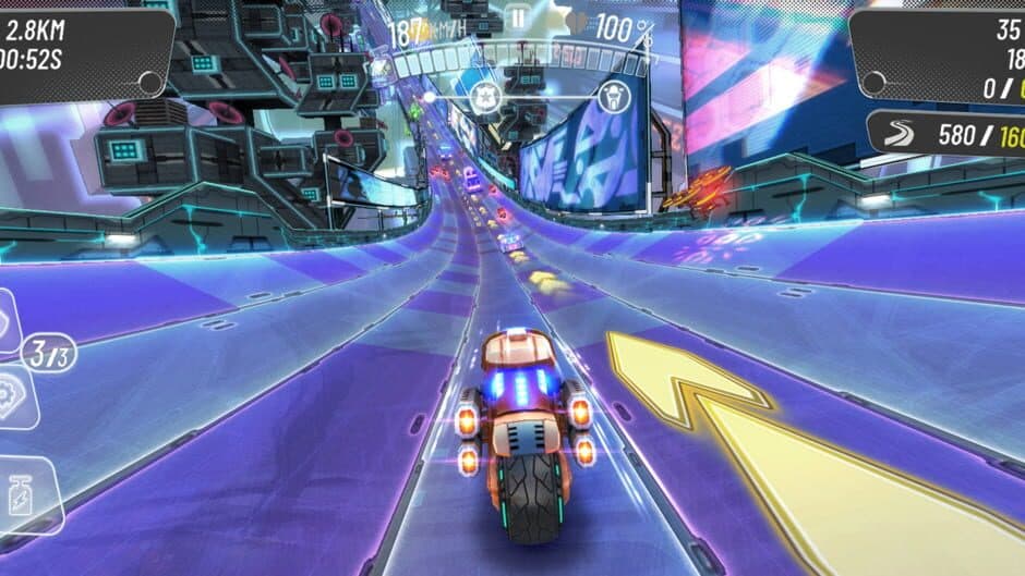 Скриншот 1 из 32 Secs: Traffic Rider 2