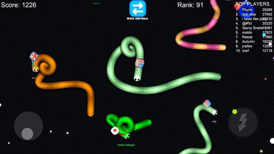 Скриншот 3 из Slink.io