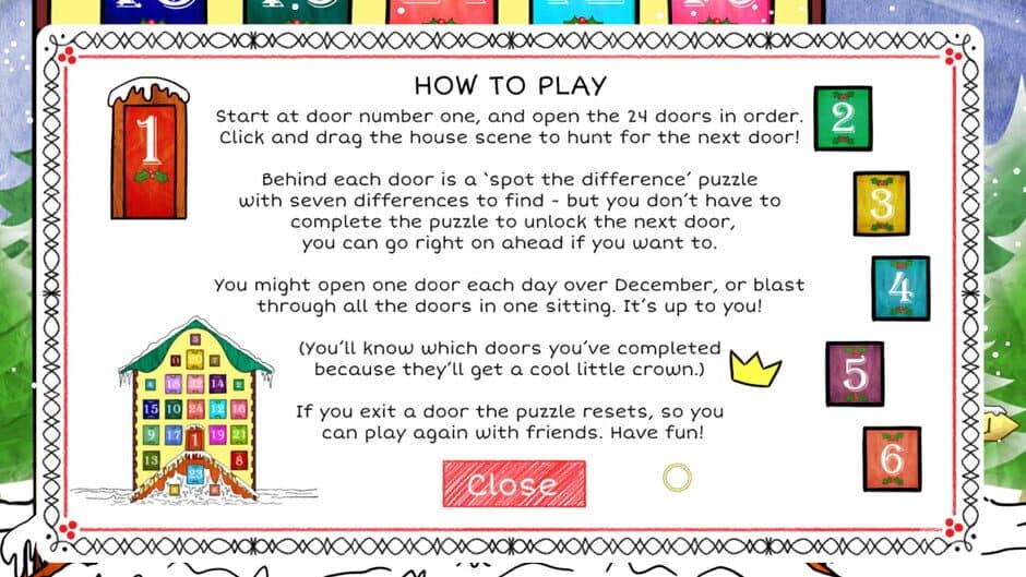Скриншот 4 из Festive Finds: Happy Holidays Calendar