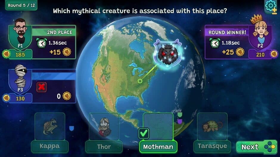 Скриншот 2 из Planet Quiz: Learn & Discover - Mystery & Myth
