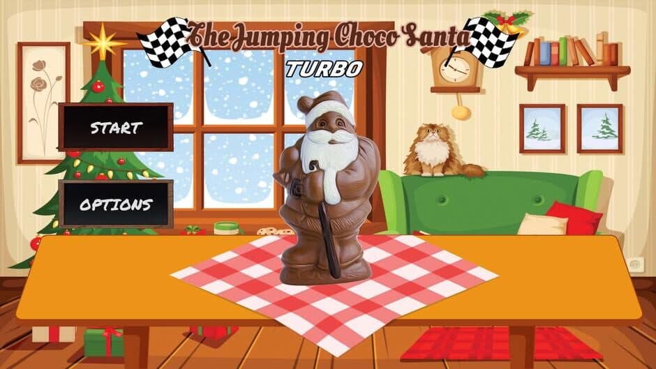 Скриншот 1 из The Jumping Choco Santa: Turbo
