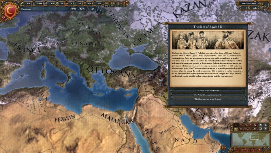 Скриншот 4 из Europa Universalis IV: Songs of Regency