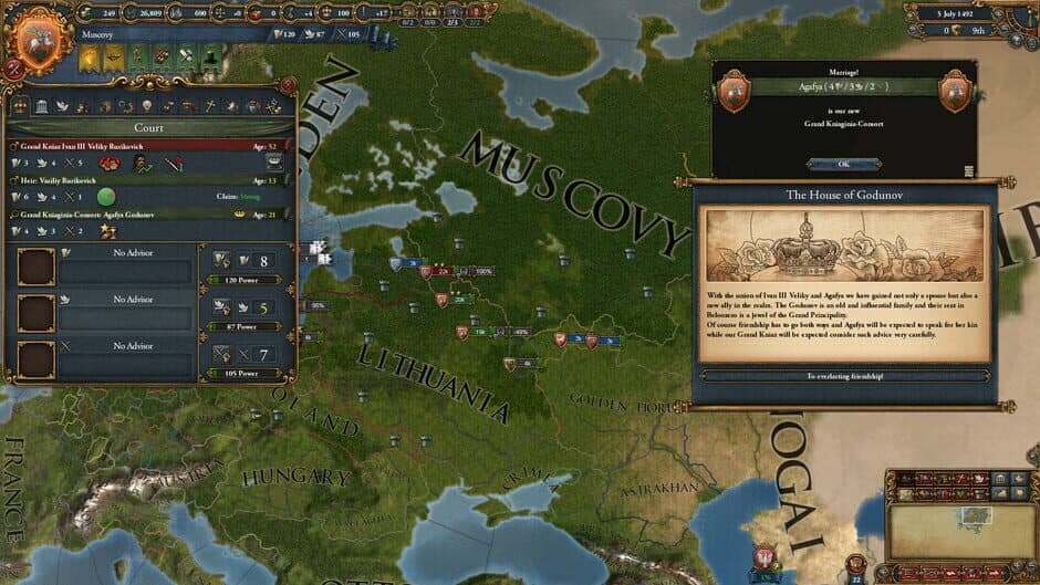 Скриншот 5 из Europa Universalis IV: Songs of Regency