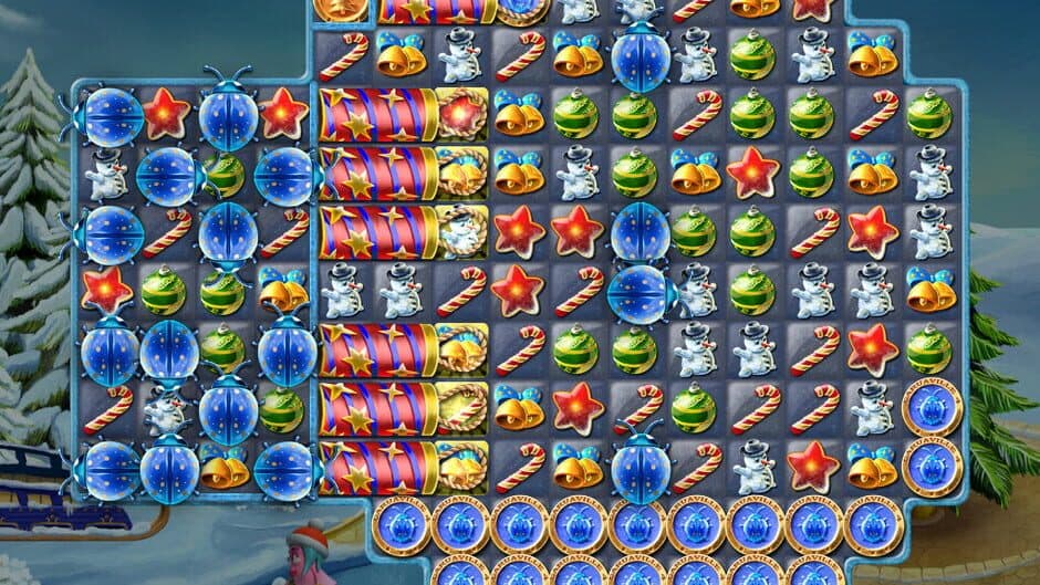 Скриншот 1 из Laruaville 4 Christmas Match 3 Puzzle
