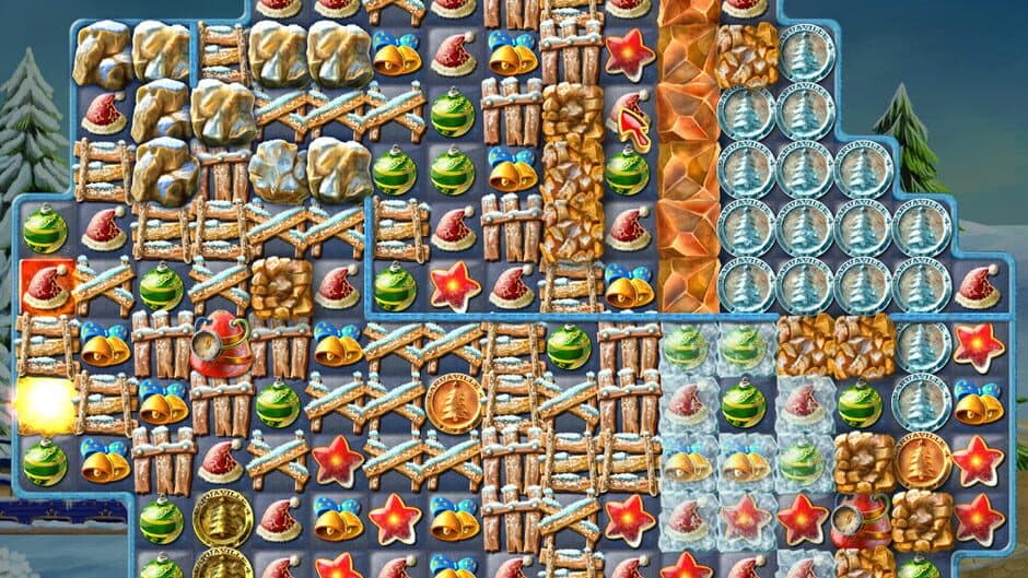 Скриншот 2 из Laruaville 4 Christmas Match 3 Puzzle