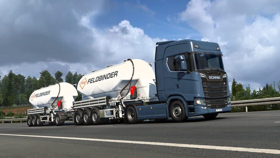 Скриншот 7 из Euro Truck Simulator 2: Feldbinder Trailer Pack