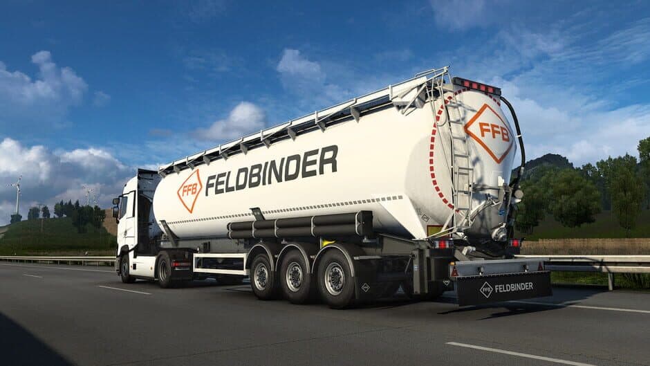 Скриншот 9 из Euro Truck Simulator 2: Feldbinder Trailer Pack