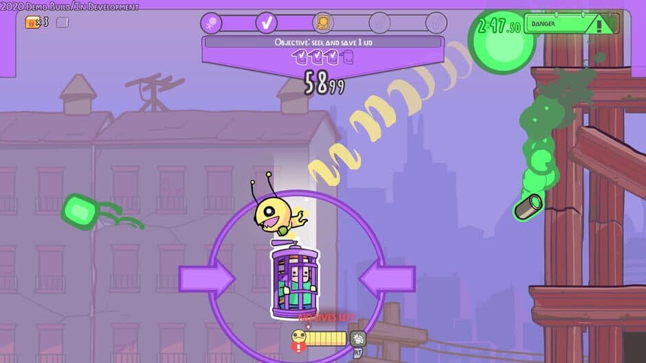 Скриншот 11 из Alien Hominid Invasion