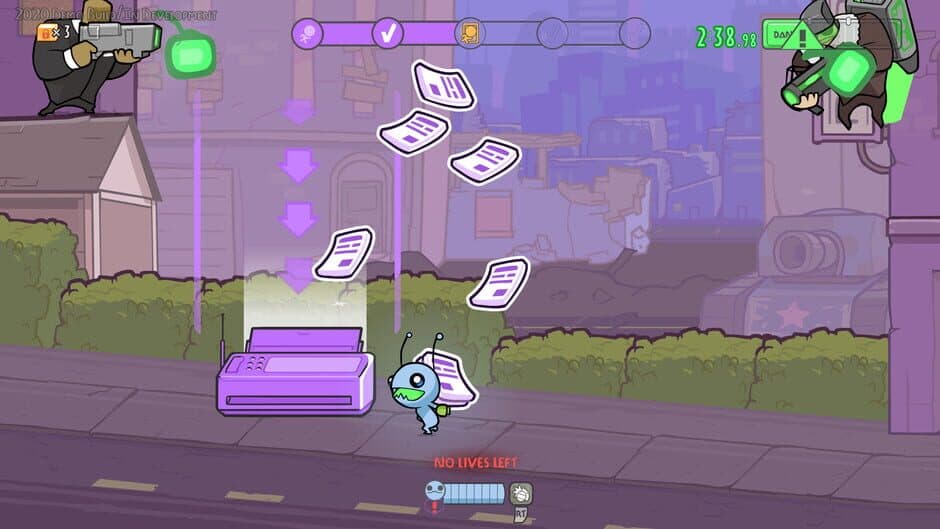 Скриншот 4 из Alien Hominid Invasion