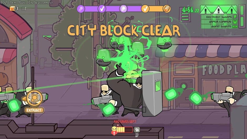 Скриншот 12 из Alien Hominid Invasion