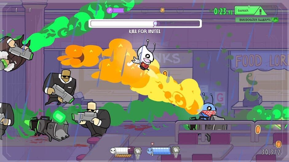 Скриншот 9 из Alien Hominid Invasion