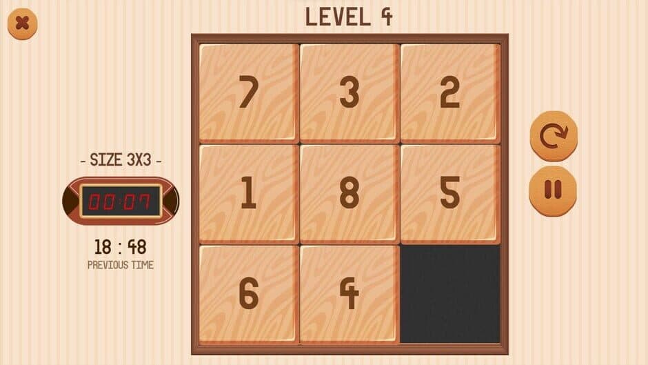 Скриншот 3 из Number Slide Puzzle