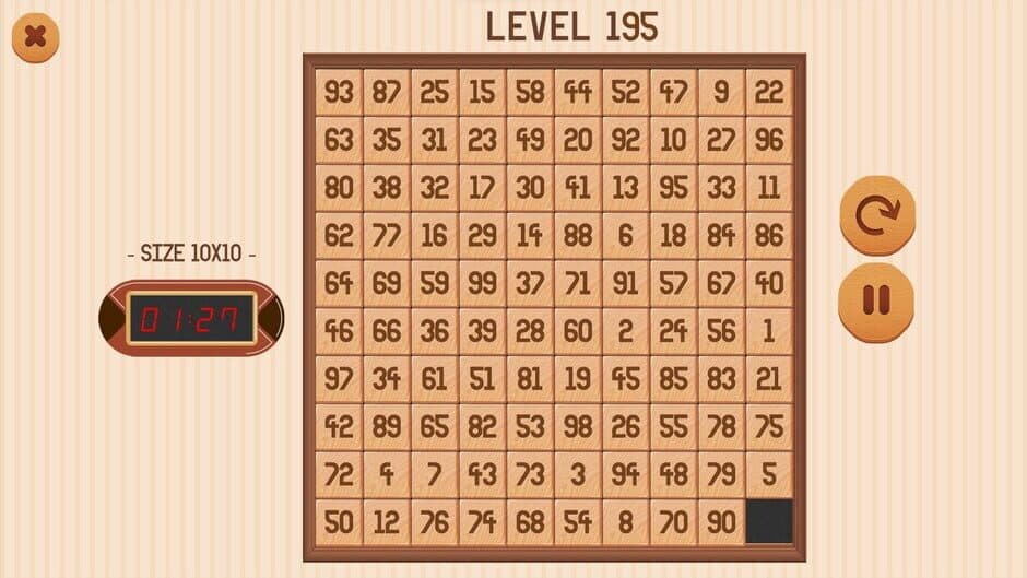 Скриншот 5 из Number Slide Puzzle