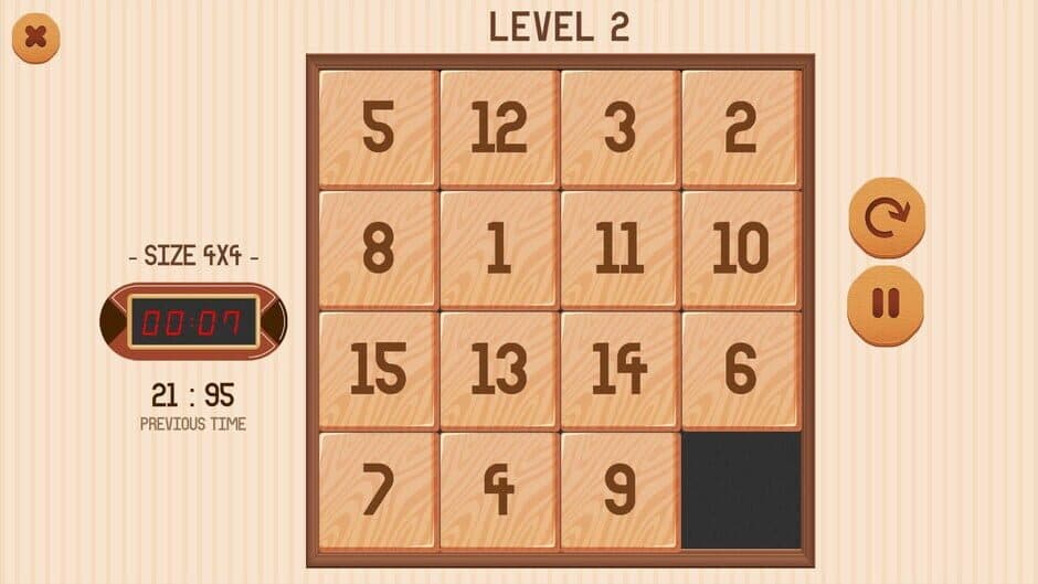 Скриншот 6 из Number Slide Puzzle