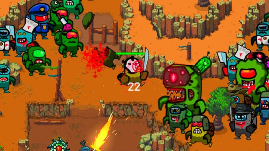 Скриншот 1 из Zombie Space Shooter II