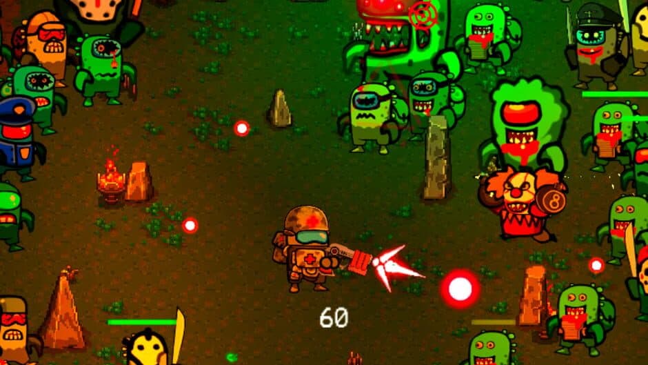 Скриншот 2 из Zombie Space Shooter II