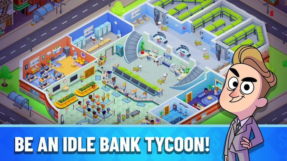 Скриншот 1 из Idle Bank Tycoon