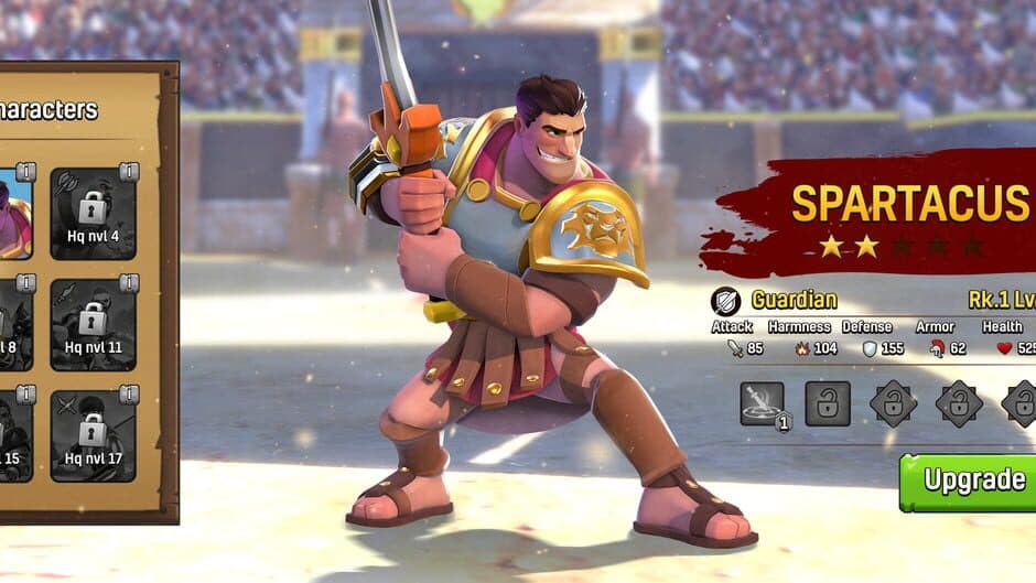 Скриншот 6 из Gladiator Heroes: Roman Empire