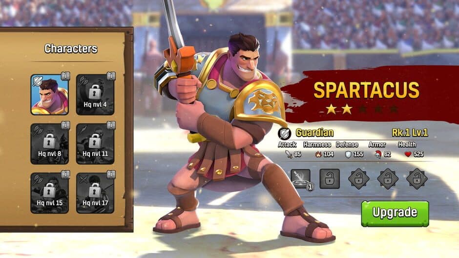 Скриншот 10 из Gladiator Heroes: Roman Empire