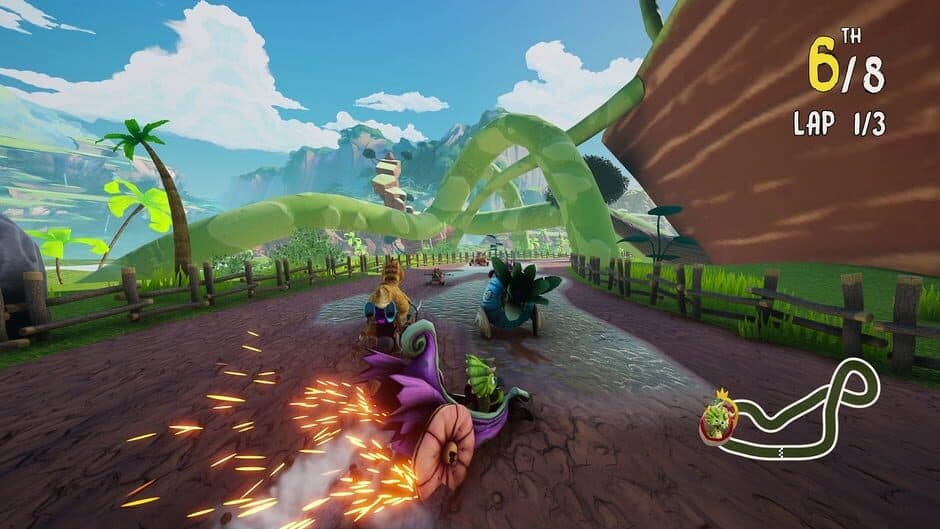 Скриншот 1 из Gigantosaurus Dino Kart