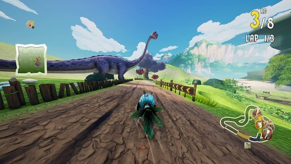 Скриншот 2 из Gigantosaurus Dino Kart