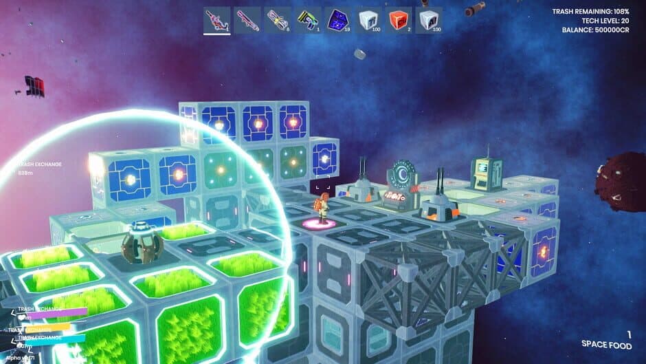 Скриншот 1 из Space Trash Scavenger