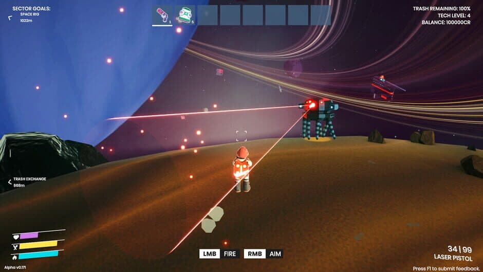 Скриншот 3 из Space Trash Scavenger