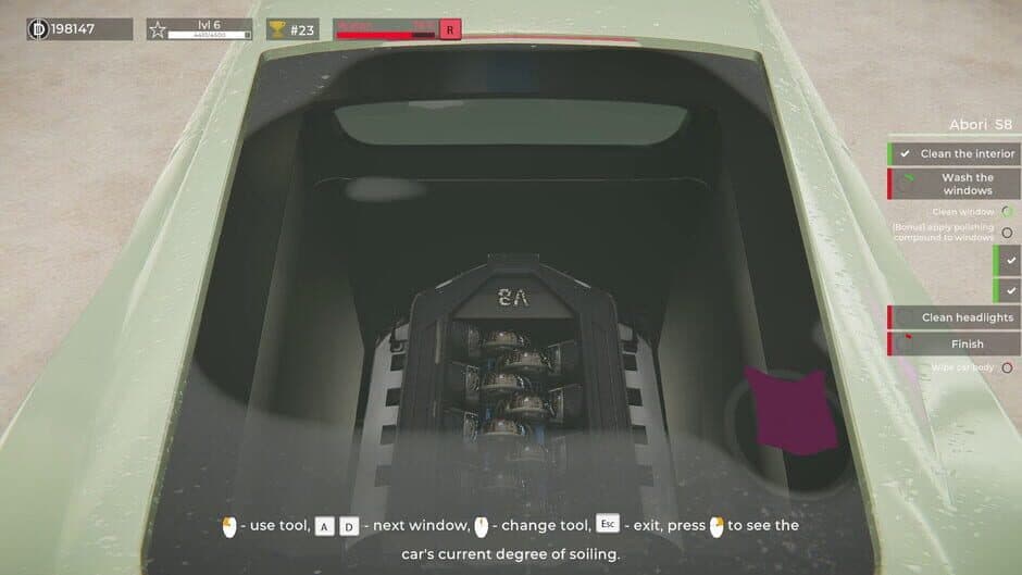 Скриншот 3 из Car Detailing Simulator: Track Day