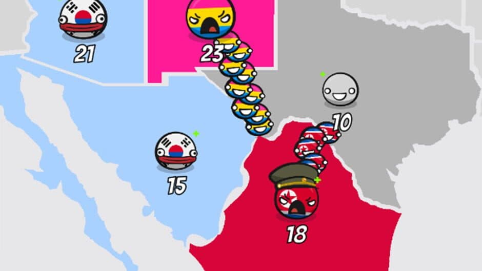 Скриншот 6 из Country Balls.io: Battle Arena