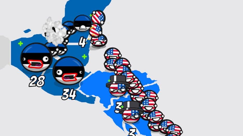 Скриншот 5 из Country Balls.io: Battle Arena