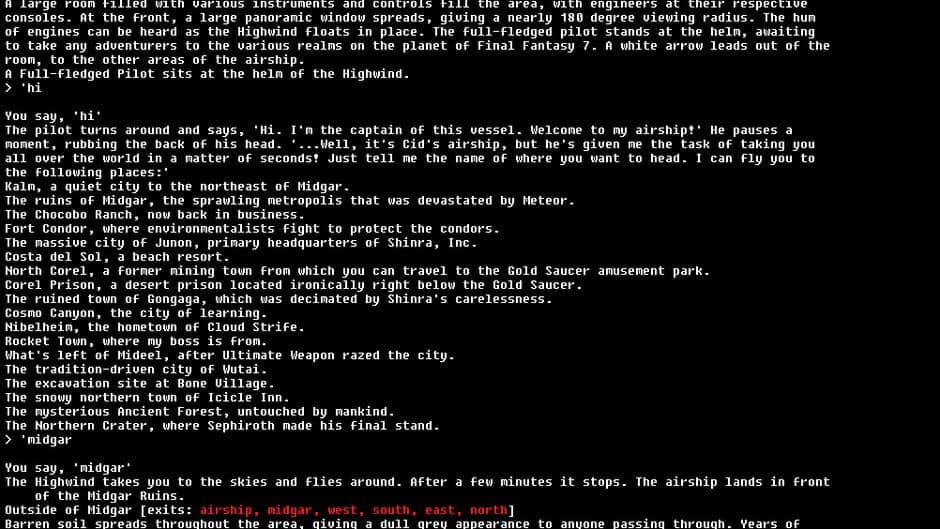 Скриншот 6 из The Unofficial Squaresoft MUD