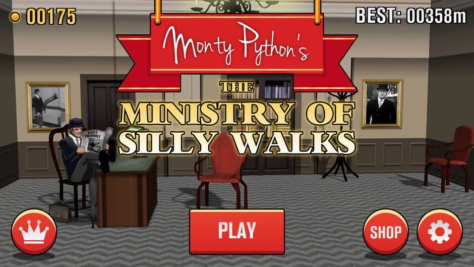 Скриншот 1 из The Ministry of Silly Walks
