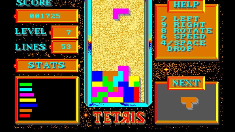 Скриншот 1 из Tetris