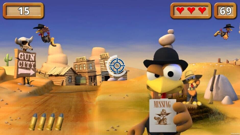 Скриншот 4 из Crazy Chicken: Shooter Edition