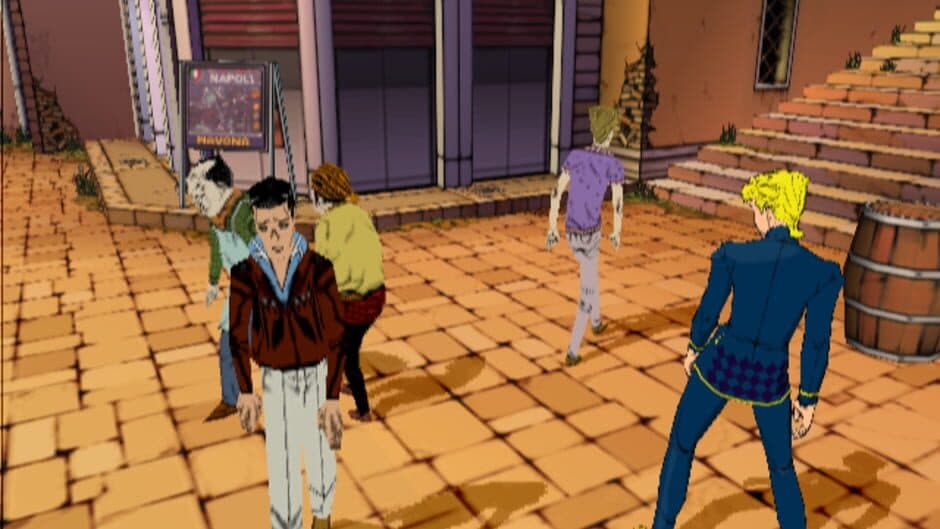 Скриншот 4 из JoJo no Kimyou na Bouken: Ougon no Kaze