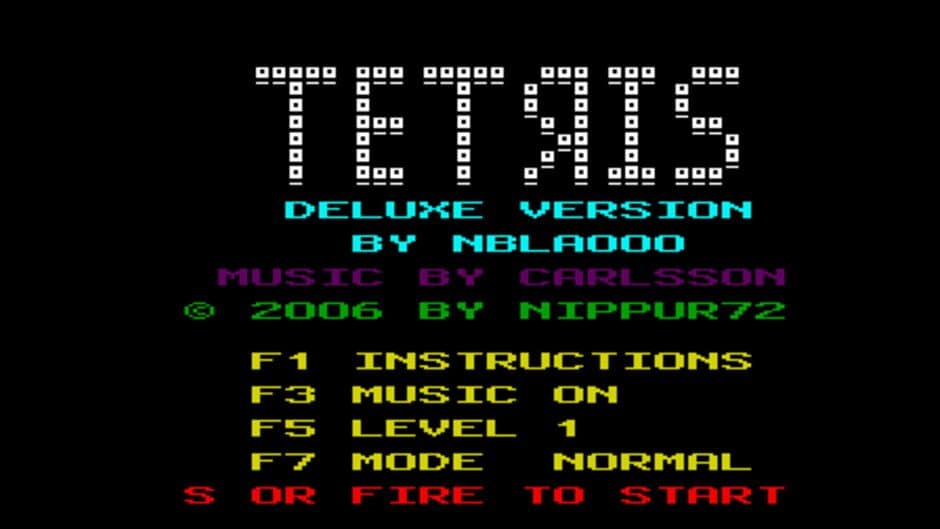 Скриншот 1 из Tetris Deluxe