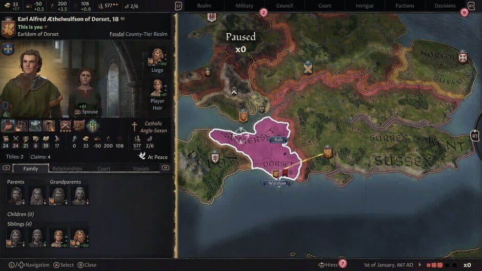 Скриншот 2 из Crusader Kings III: Royal Edition