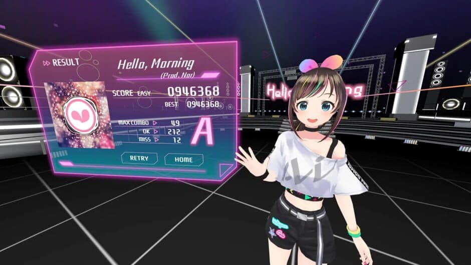 Скриншот 4 из Kizuna AI: Touch the Beat!